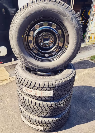 Tires Stacked Up